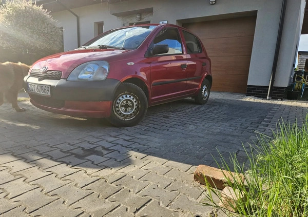 Toyota Yaris cena 7999 przebieg: 129000, rok produkcji 2002 z Korfantów małe 37